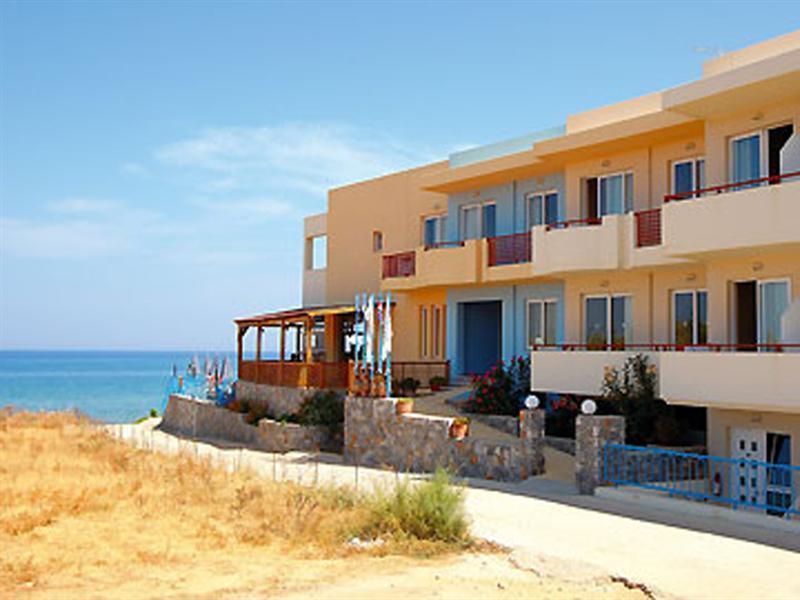 Danaos Beach Apartments Sfáka Exterior foto